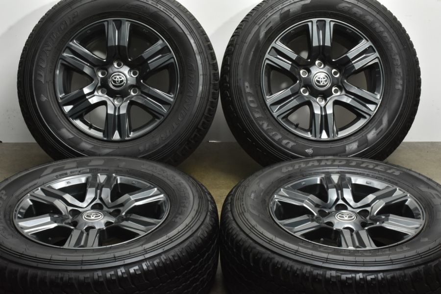 265/65R17 ダンロップ　プラド　ハイラックス　純正タイヤ　新車外し 265/65R17 ダンロップ プラド ハイラックス 純正タイヤ 新車外し 新車