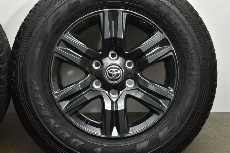 バリ溝 美品】トヨタ ハイラックス 純正 17in 7.5J +30 PCD139.7 