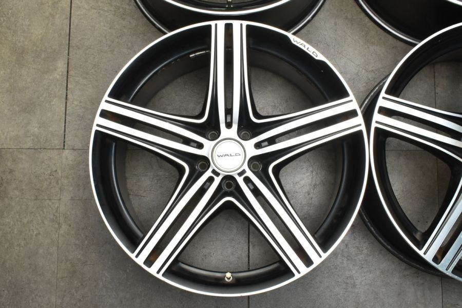 20ヴェルファイア　WALDマホラ20インチ4本セット 大口径】WALD MAHORA ヴァルド マホラ 11C 20in 8.5J +40 9.5J +45