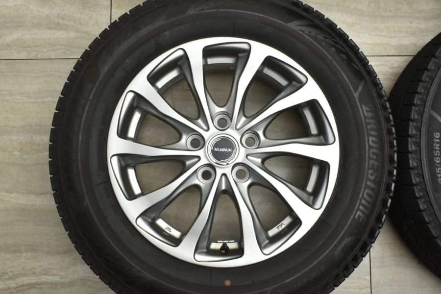 ホイールバルミナ ブリヂストンスタッドレスタイヤ215/65R16