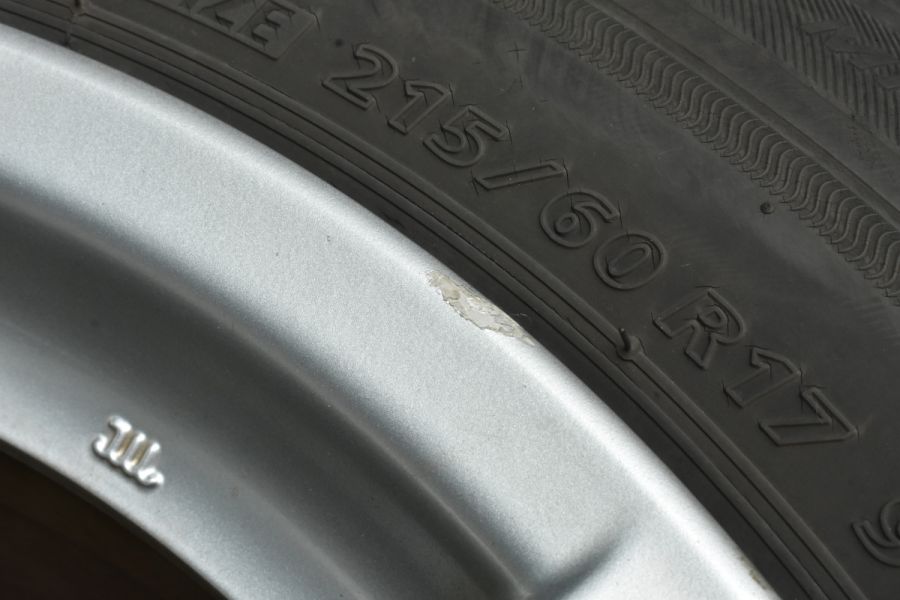 トヨタ エスティマ ハイブリッド 純正 17in 7J +50 PCD114.3 ブリヂストン エコピア NH100RV 215/60R17  ヤリスクロス C-HR