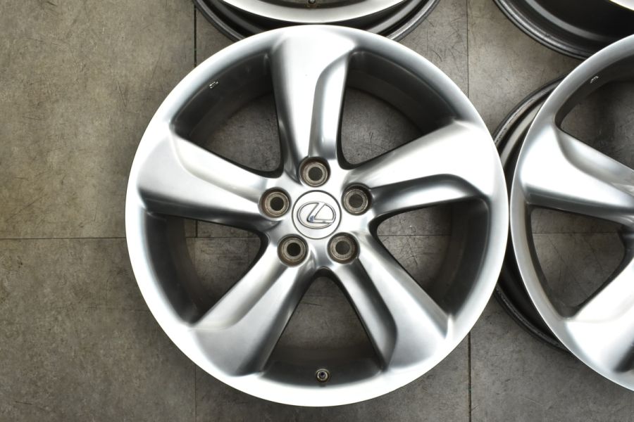 スタッドレス用等に】レクサス GS 純正 18in 8J +45 PCD114.3 4