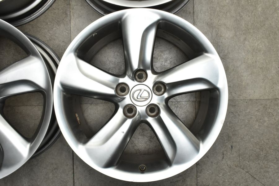 スタッドレス用等に】レクサス GS 純正 18in 8J +45 PCD114.3 4