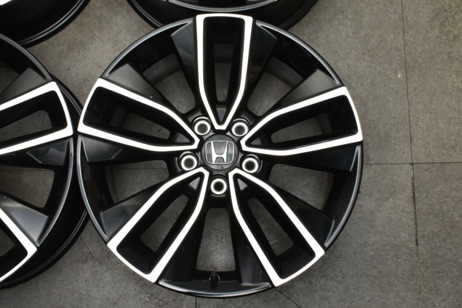 口コミ サイト 商品 新車外し品】ホンダ RV 4 PCD114.3 +55 7.5J 18in 純正 ヴェゼル タイヤ・ホイール