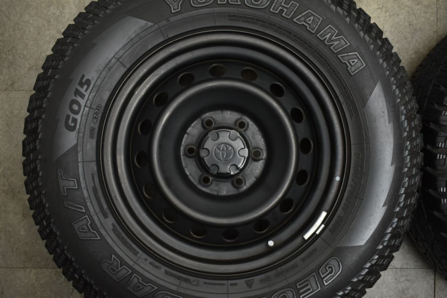 トヨタ FJクルーザー 純正 17in 7.5J+15 PCD139.7 ヨコハマ