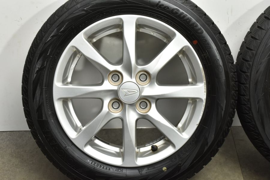 ダイハツタント 純正ホイール スタッドレスタイヤバリ溝