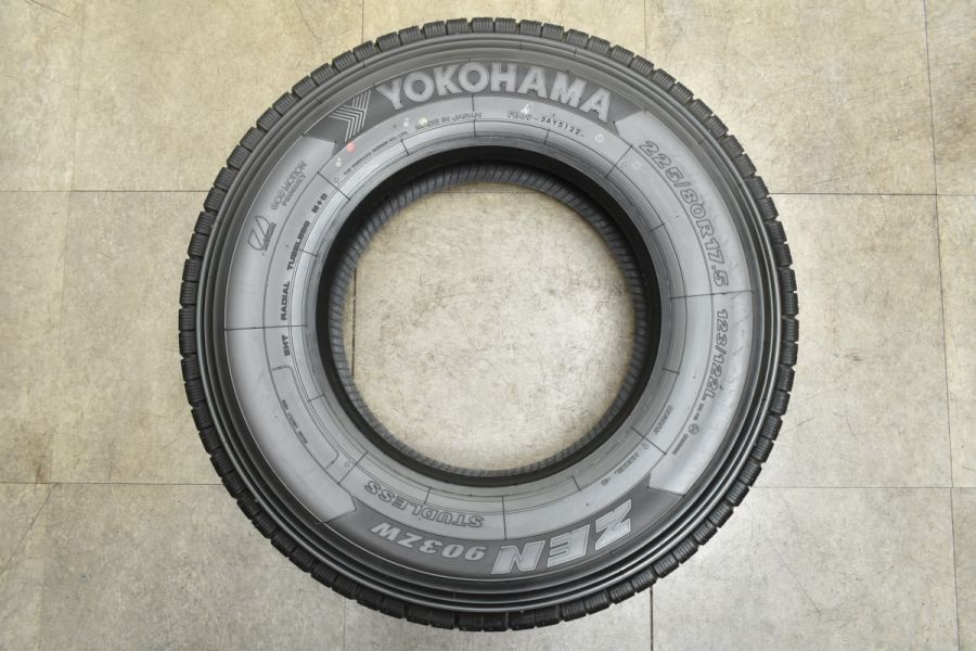 バリ山225/80R17.5ヨコハマスタッドレス６本セット！！