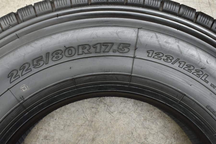 2022年製 バリ溝 スタッドレス】ヨコハマ ZEN 903ZW 225/80R17.5 6本