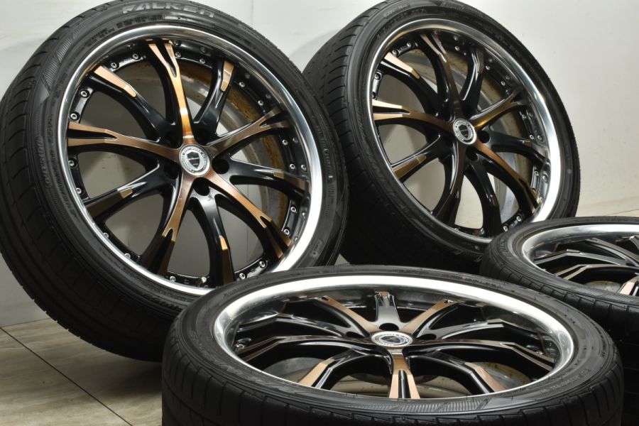 【希少カラー】WORK シュバート SC4 20in 8J+50 PCD114.3 ファルケン 245/40R20 エクストレイル SK フォレスター  クロストレック ブロンズ