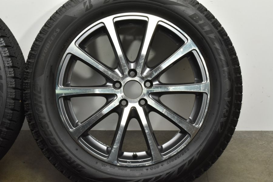 【2022年製 バリ溝VRX2付】VERTICAL 17in7J+48 PCD100 ブリヂストンブリザック 225/55R17 GP XV BP  レガシィアウトバック SH フォレスター