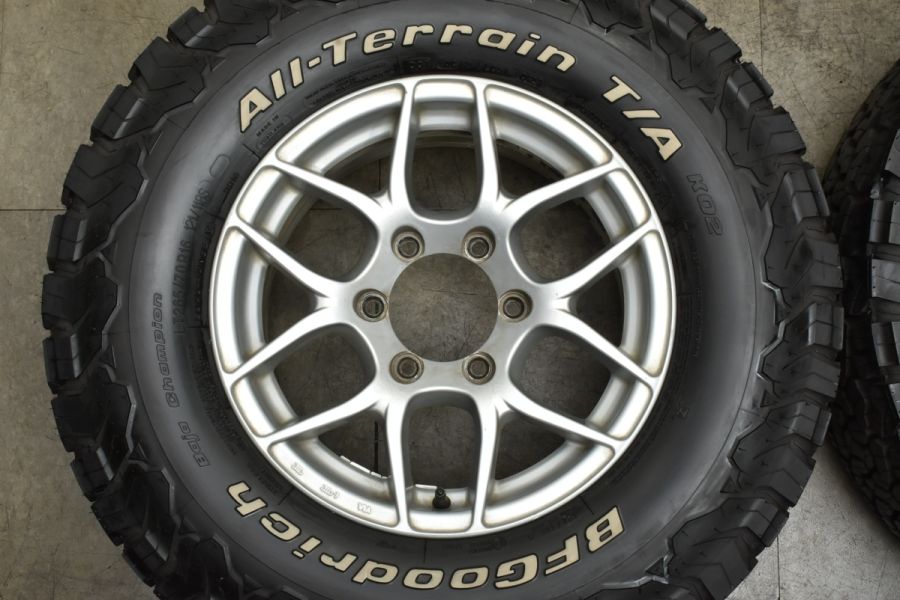 バリ溝】NR979 16in 7J+25 PCD139.7 BFグッドリッチ オールテレーン T