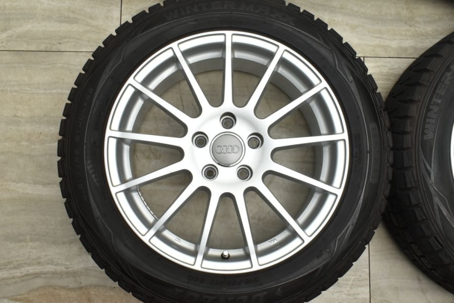 【良好品】GELBUT 17in 7J +40 PCD112 ダンロップ ウィンターマックス WM01 215/55R17 アウディ Q2 VW  ザ・ビートル T-ROC