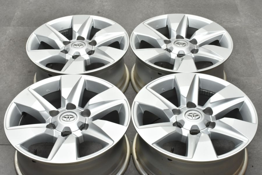 美品】トヨタ 150 ランドクルーザー プラド 後期 17in 7.5J+25 PCD139 