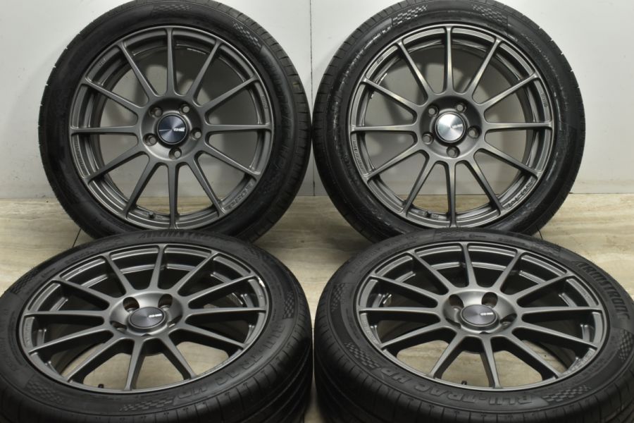 【程度良好品】ENKEI PF03 17in 7J +50 PCD112 アームストロング BLU-TRAC HP 225/45R17 VW ゴルフ  ジェッタ アウディ A3 カスタム用に