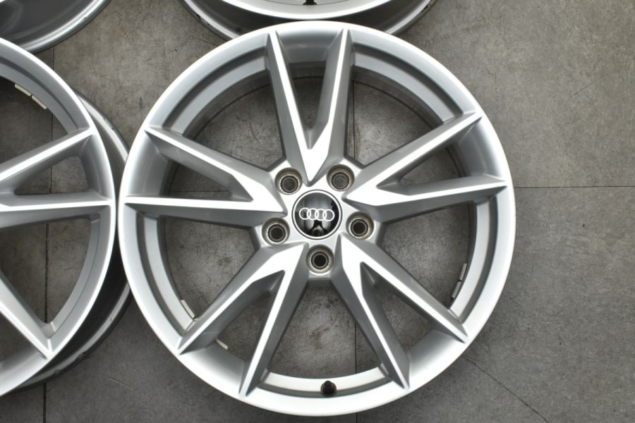 程度良好品】アウディ Q2 純正 18in 7J +45 PCD112 4本セット 品番