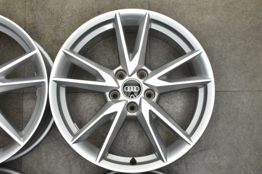 程度良好品】アウディ Q2 純正 18in 7J +45 PCD112 4本セット 品番