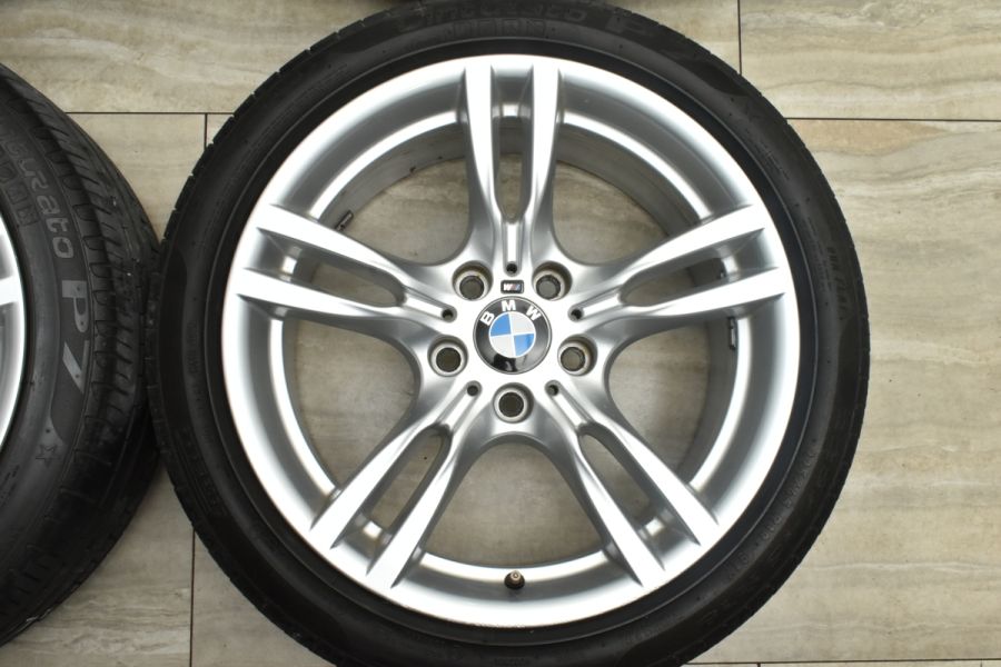 スタースポーク 400M】BMW F30 3シリーズ Mスポーツ 純正 18in 8J +34 