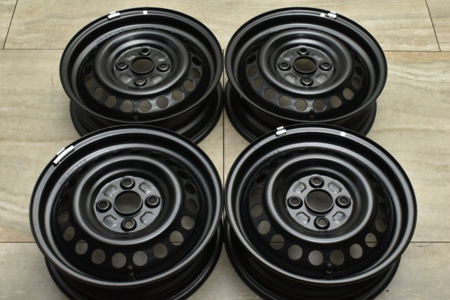 【新車外し品】ダイハツ ムーヴキャンバス 純正 14in 4.5J +45 PCD100 4本セット ミライース ウェイク キャスト タント 流用