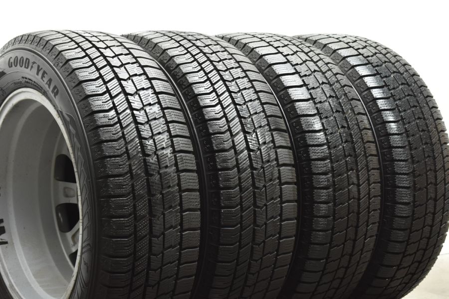 2023年製 バリ溝スタッドレス】レクサス CT200h 純正 16in 6J +45 PCD100 グッドイヤー アイスナビ8 205/60R16  プリウス カローラ 中古 スタッドレスタイヤホイールセット | パーツ販売ナンバーワン