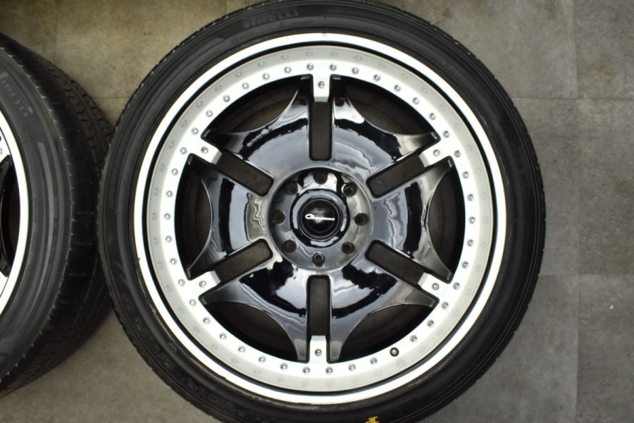 ジオバンナ ブラッグ 25in+ピレリ スコーピオンゼロ 大口径 25インチ】ジオバンナ ブラッグ 25in 12J +10 PCD165.1