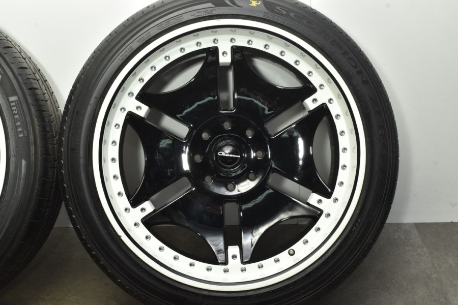 大口径 25インチ】ジオバンナ ブラッグ 25in 12J +10 PCD165.1 ピレリ スコーピオンゼロ 315/40R25 ハマー H2  Giovanna BRAGG HUMMER 中古 タイヤホイールセット | パーツ販売ナンバーワン