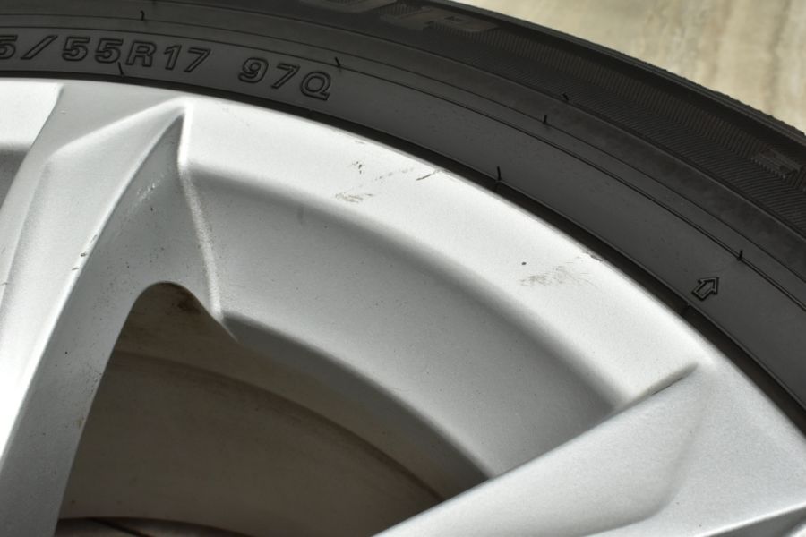 【良好品】MAK ビマー 17in 7.5J +38 PCD120 ダンロップ ウィンターマックス WM02 225/55R17 BMW 5シリーズ  F10 F11 交換用