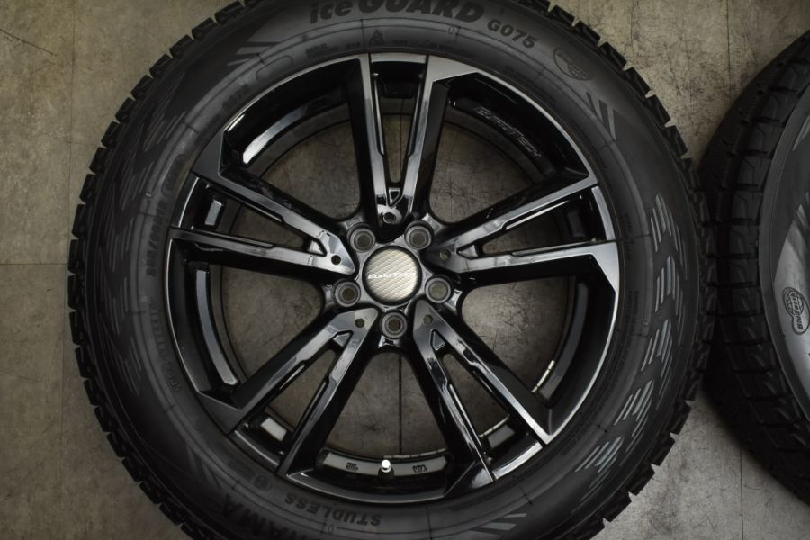 ユーロテック 18in 8J +45 PCD108 ヨコハマ アイスガード G075 235