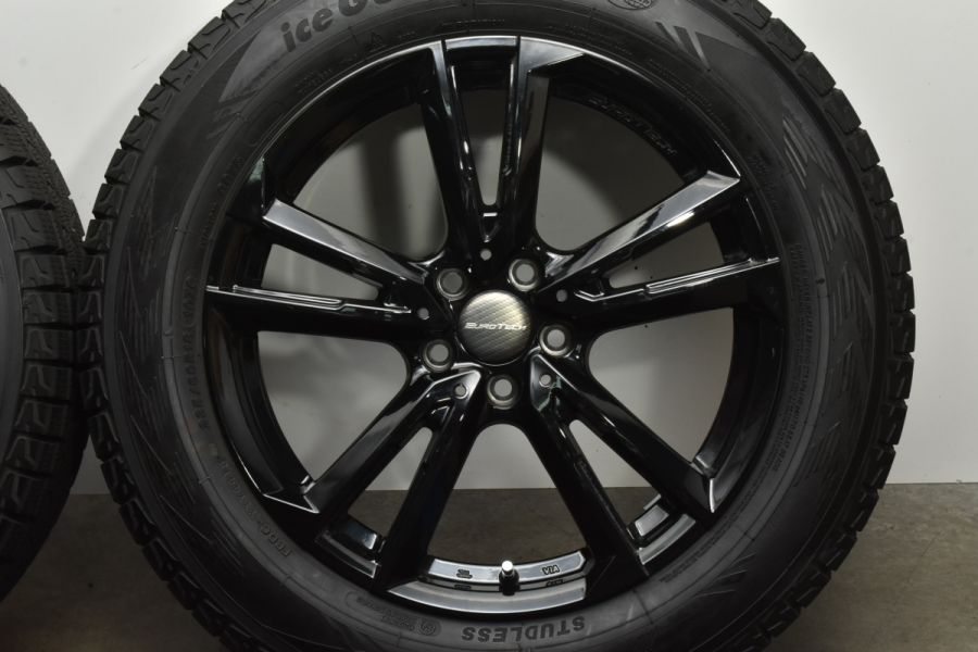 ユーロテック 18in 8J +45 PCD108 ヨコハマ アイスガード G075 235