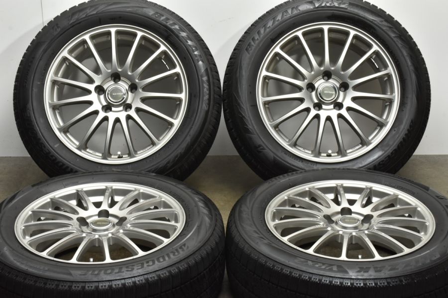 エコフォルム 17インチ 7J＋38 PCD114.3 美品】エコフォルム 17in 7J +38 PCD114.3 ブリヂストン