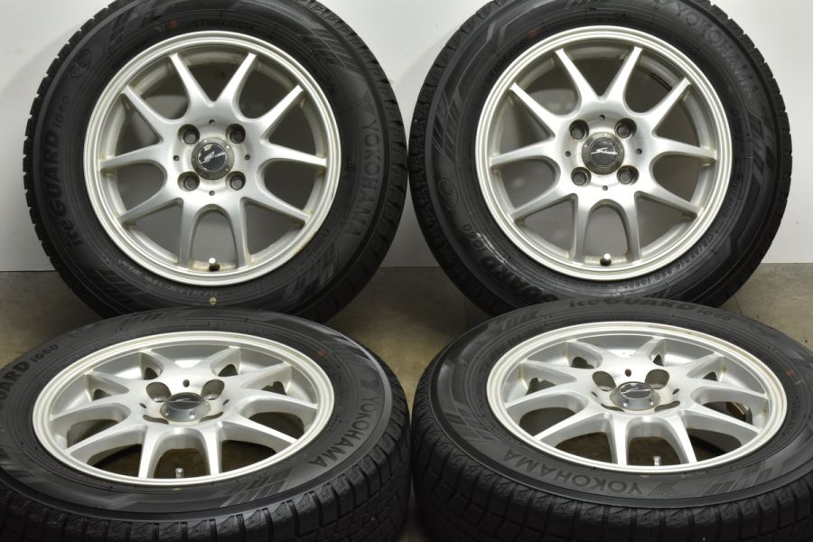 【大特価】シュナイダー 14in 5.5J +45 PCD100 ヨコハマ アイスガード iG60 175/65R14 パッソ ヴィッツ アクア  フィット ノート