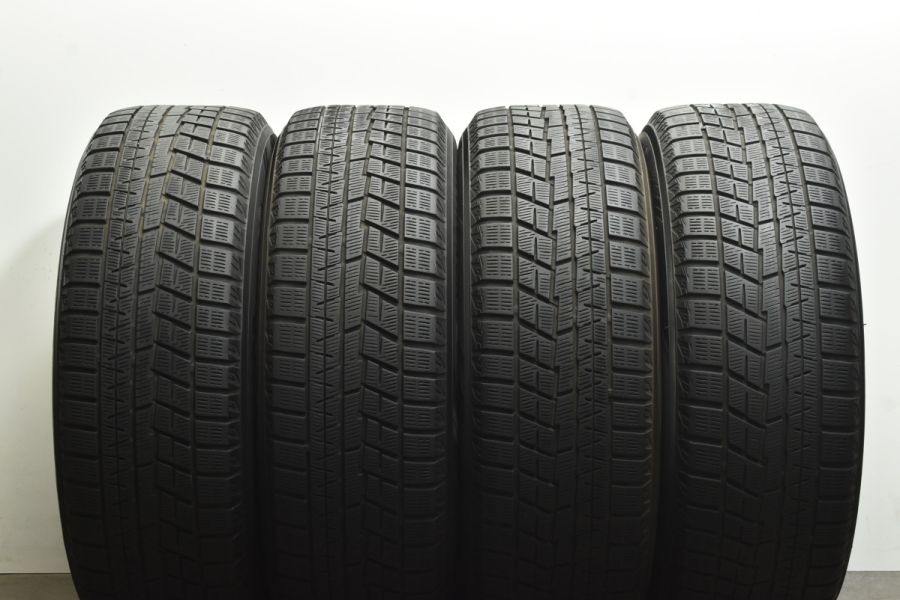 【美品】シビラ 17in 7J +38 PCD114.3 ヨコハマ アイスガード iG60 225/60R17 アルファード エスティマ オデッセイ  エクストレイル