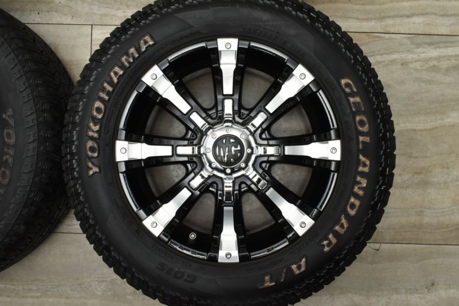美品】マーテルギア ビースト 18in 8.5J +35 PCD139.7 ヨコハマ 美品】マーテルギア ビースト 18in 8.5J +35 PCD139.7 ヨコハマ