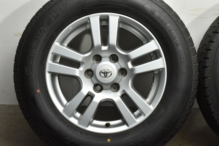 バリ溝】トヨタ 150 ランドクルーザープラド 前期 純正 18in 7J