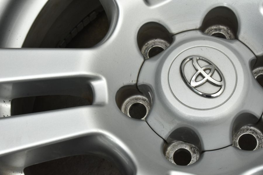 シ*ラ様 【バリ溝】ランクルプラド 純正ホイール 美品 バリ溝】トヨタ 150 ランドクルーザープラド 70th TX-L