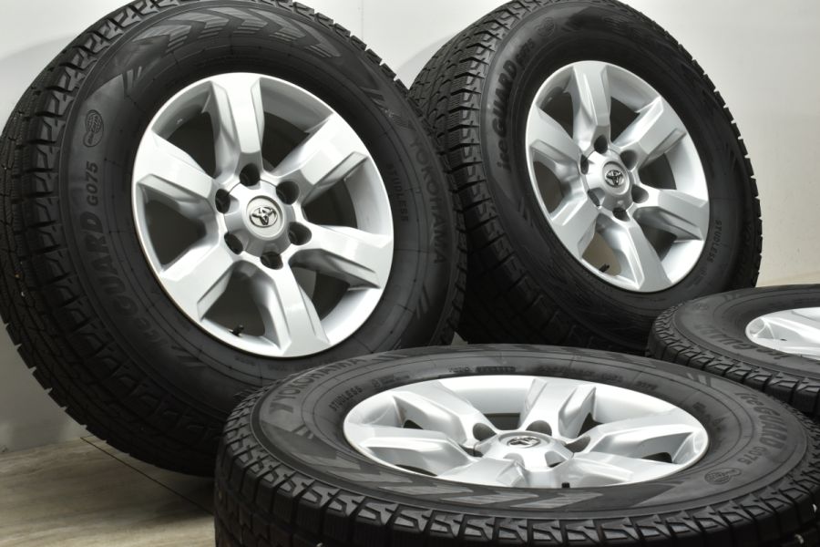美品】トヨタ 150 ランドクルーザープラド 純正 17in 7.5J +25 PCD139 