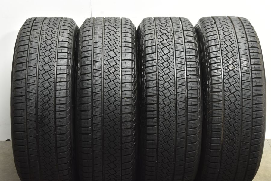 【良好品】ヴェルヴァ 17in 7J +48 PCD114.3 ピレリ アイスゼロアシンメトリコ 215/60R17 カローラクロス オデッセイ  エルグランド MPV