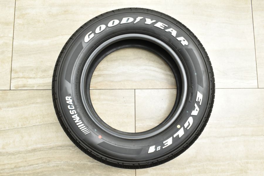 2024年製 イボ付】グッドイヤー イーグル ナンバーワン ナスカー 215/65R16 4本セット ハイエース レジアスエース ホワイトレター 中古  タイヤのみ | パーツ販売ナンバーワン