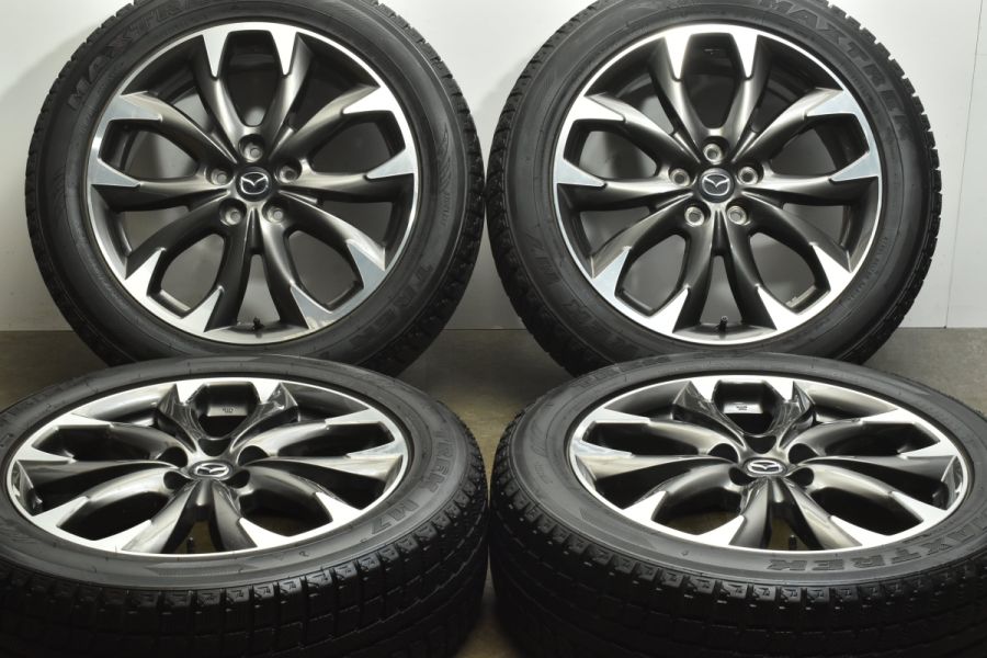 お話中］値下げしました、MAZDA CX-5スタッドレスタイヤアルミホイル