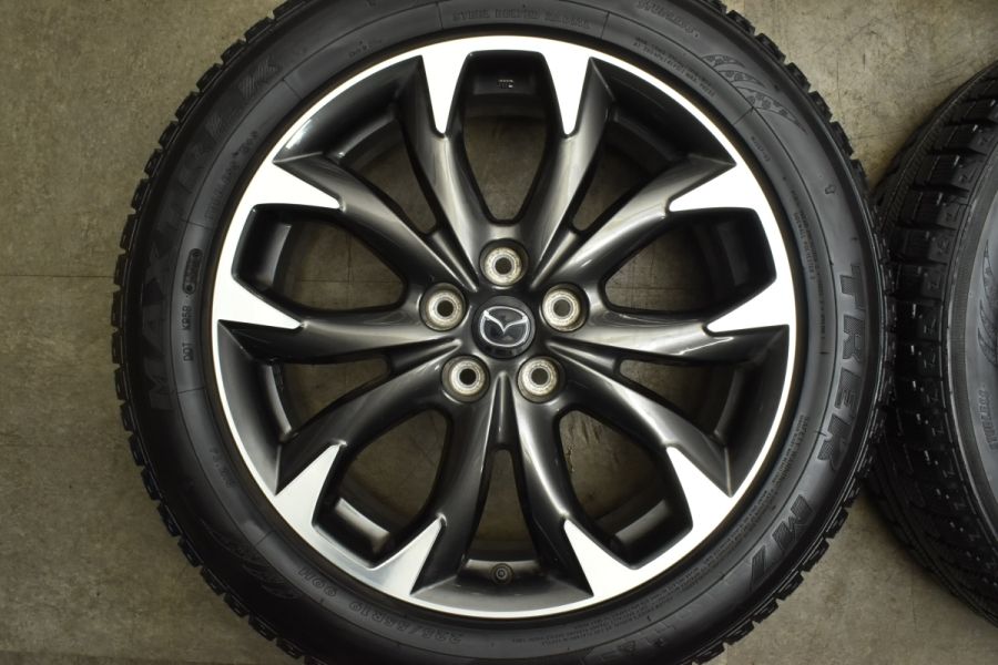 バリ溝】マツダ CX-5 純正 19in 7J +50 PCD114.3 マックストレック 
