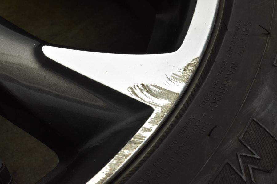 MAZDA CX5.225/55R19 2本 中古 バリ溝