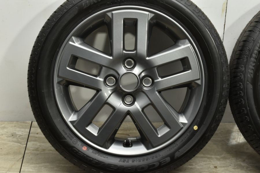 デリカミニ165/55R15タイヤ+15インチアルミホイ-ル新車外し