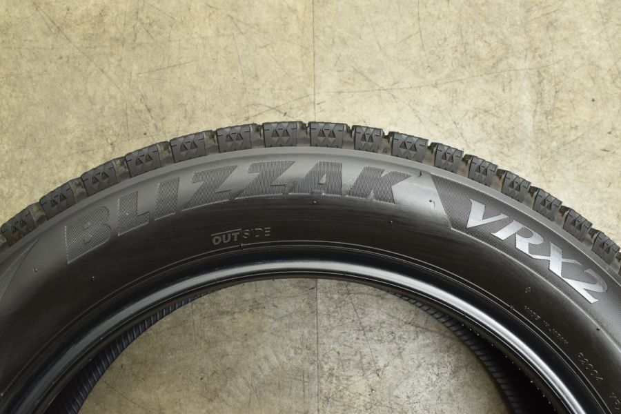 バリ溝】ブリヂストン ブリザック VRX2 215/55R18 4本セット CX-30 MX
