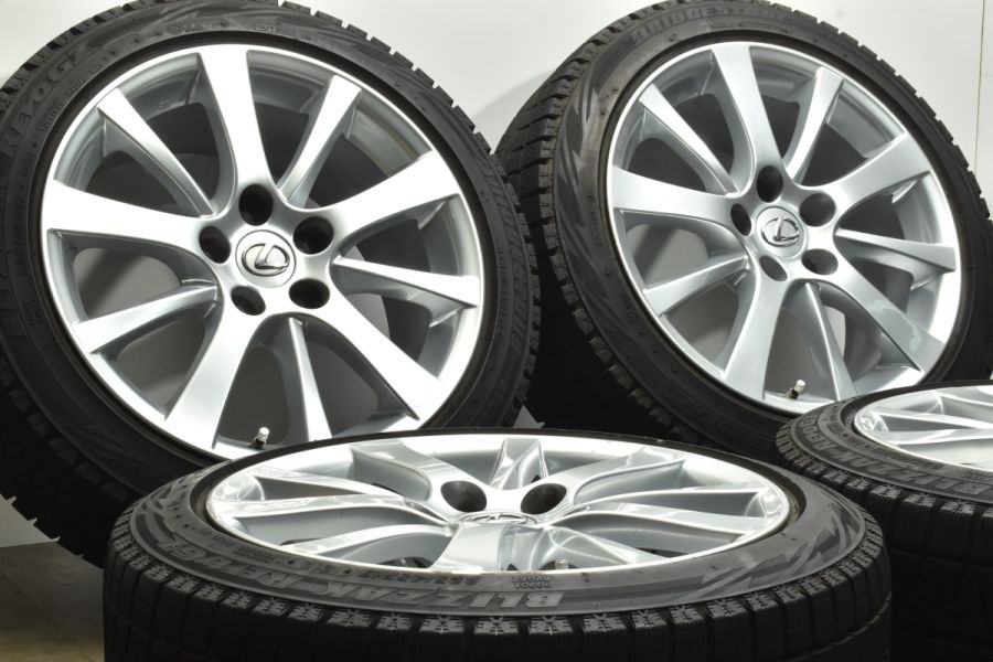 【良好品】レクサス IS250C 純正 17in 8J +45 PCD114.3 ブリヂストン ブリザック レボGZ 225/45R17 ノア  ヴォクシー オーリス ルミオン