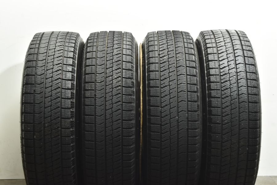 バリ溝】FEID 15in 6.0J +40 PCD100 ブリヂストン ブリザック VRX2 175/65R15 アクア カローラフィールダー  フィット キューブ スイフト 中古 スタッドレスタイヤホイールセット | パーツ販売ナンバーワン