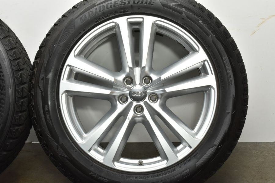 美品】アウディ Q7 純正 20in 9J +33 PCD112 ブリヂストン ブリザック