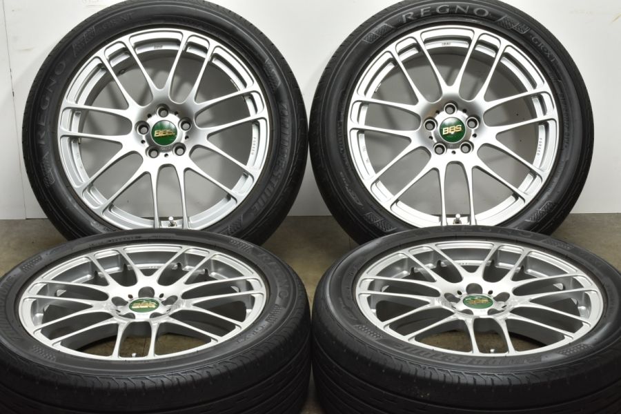 鍛造品 美品】BBS RE-L2 17in 7J +48 PCD100 ブリヂストン レグノ GR-XT 215/50R17 プリウス カローラツーリング  ウィッシュ 中古 タイヤホイールセット | パーツ販売ナンバーワン