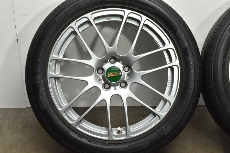 鍛造品 美品】BBS RE-L2 17in 7J +48 PCD100 ブリヂストン レグノ GR-XT 215/50R17 プリウス  カローラツーリング ウィッシュ 中古 タイヤホイールセット | パーツ販売ナンバーワン