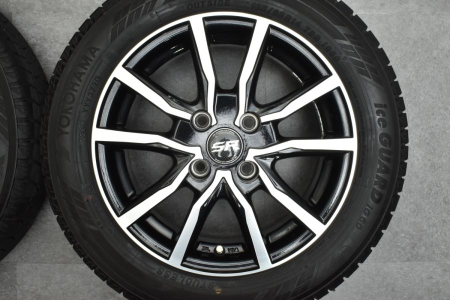 良好品】ストレンジャー 14in 5.5J +38 PCD100 ヨコハマ アイスガード  
