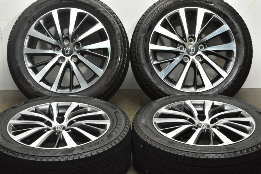 良好品】トヨタ 220 クラウン 純正 17in 7J +40 PCD114.3 ブリヂストン ブリザック VRX3 215/55R17 マークX  プリウスα 流用 中古 スタッドレスタイヤホイールセット | パーツ販売ナンバーワン