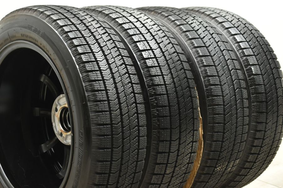 バリ溝】6スポーク 16in 5.5J +39 PCD100 ブリヂストン